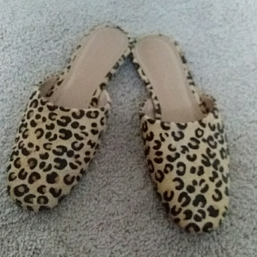 Nanette Lepore "Ester" Leopard Mules